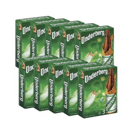 Underberg 3 PACK (10 ) 30 INDIVIDUAL BOTTLES
